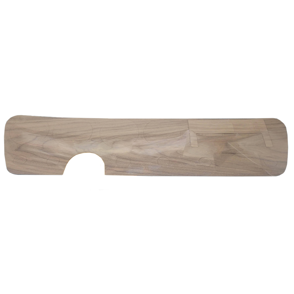 1966 Pontiac GTO/LeMans/Tempest WOOD DASH VENEER WITH A/C - EA | IN2973G
