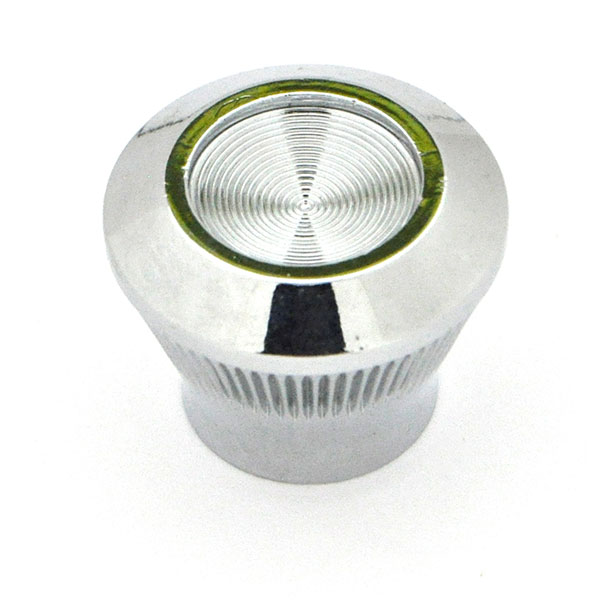 1966 Pontiac GTO/LeMans/Tempest DASH KNOB (PLASTIC CHROME) - EA | IN3013G