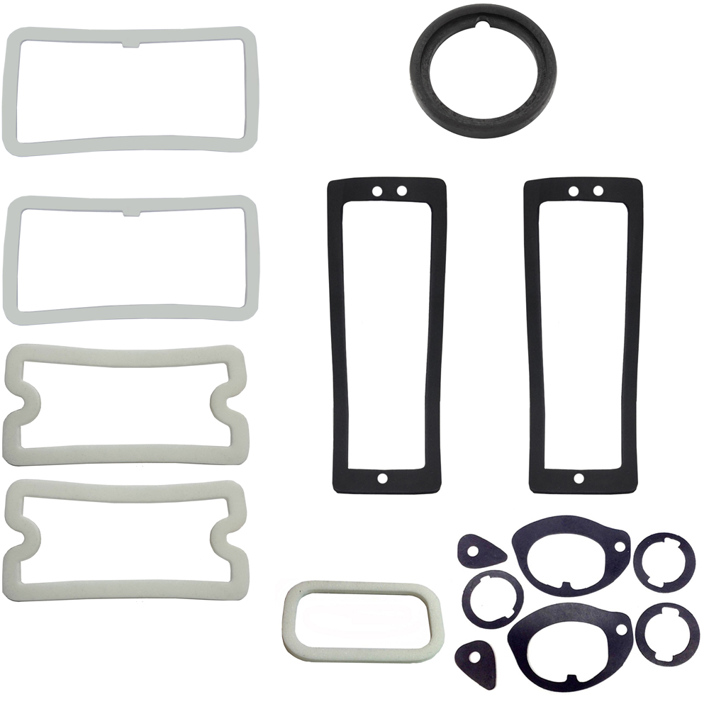 1970 Chevrolet Chevelle/Malibu PAINT GASKET KIT (INCLUDES GASKETS FOR PARK LENSES, TAIL LENSES, LICENSE LENS, MARKER LAMPS, ANTENNA, DOOR HANDLES & LOCKS) MADE IN THE USA | WS4535V