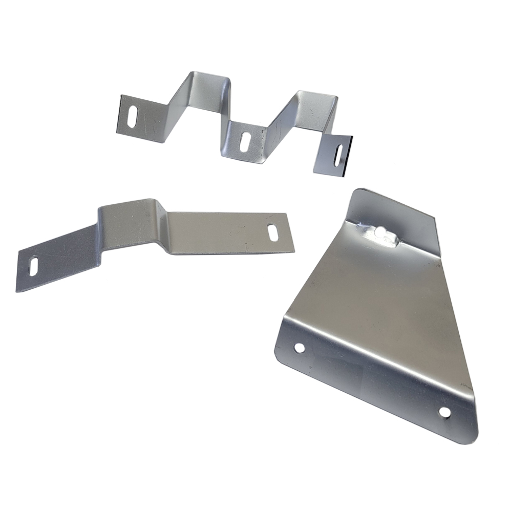 1970 Pontiac GTO/LeMans/Tempest CONSOLE MOUNTING BRACKET SET (MANUAL) - 3 BRACKETS | CP1580G