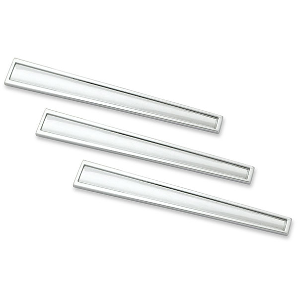 1966 Pontiac GTO/LeMans/Tempest WHEEL SPOKE INSERT SET (CHROME METAL) | ST3352G