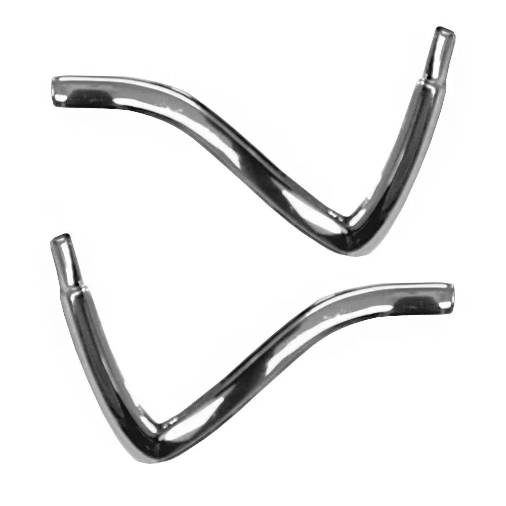 1970 Pontiac GTO/LeMans/Tempest VINYL TOP POT METAL END CAPS - PR | XP4326G