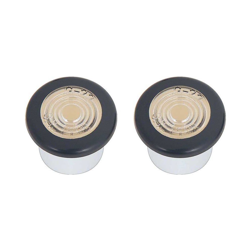 1969 Pontiac GTO/LeMans/Tempest FRONT VALANCE SIDE MARKER LENSES (CLEAR) - PR | XL3900Z