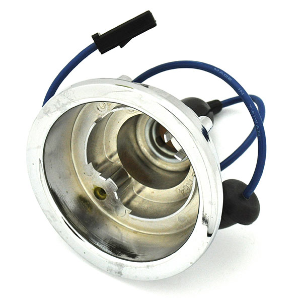 1965 Pontiac GTO/LeMans/Tempest BACKUP LAMP HOUSING (EA) - SHOW QUALITY TRIPLE CHROME PLATING. INCLUDES BULB SOCKET LIKE ORIGINAL | XL4221G