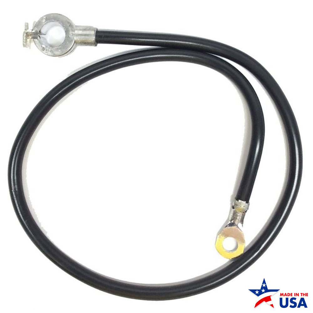 1964 Pontiac GTO/LeMans/Tempest S BATTERY CABLE, NEGATIVE, V8 | 03430