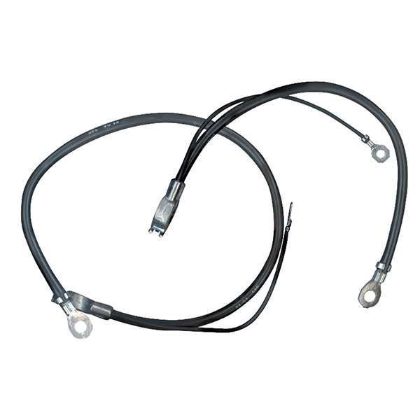 1967 Pontiac GTO/LeMans/Tempest S BATTERY CABLE, POSITIVE, V8, WITH POWER OPTIONS AND HO RAM AIR | 09885