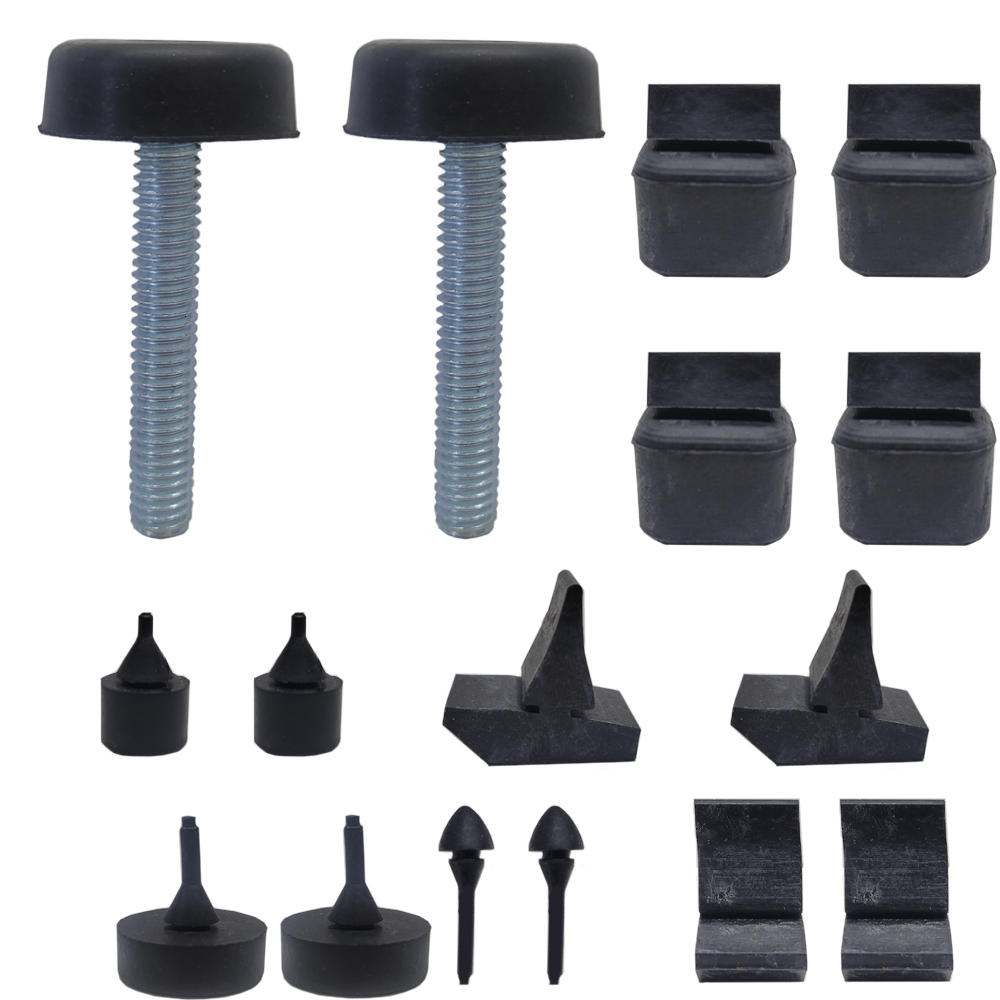 1967 Pontiac GTO/LeMans/Tempest RUBBER BUMPER KIT (INCLUDES DOORS, HOOD, TRUNK, GAS DOOR & GLOVE BOX BUMPERS) | WS4026G