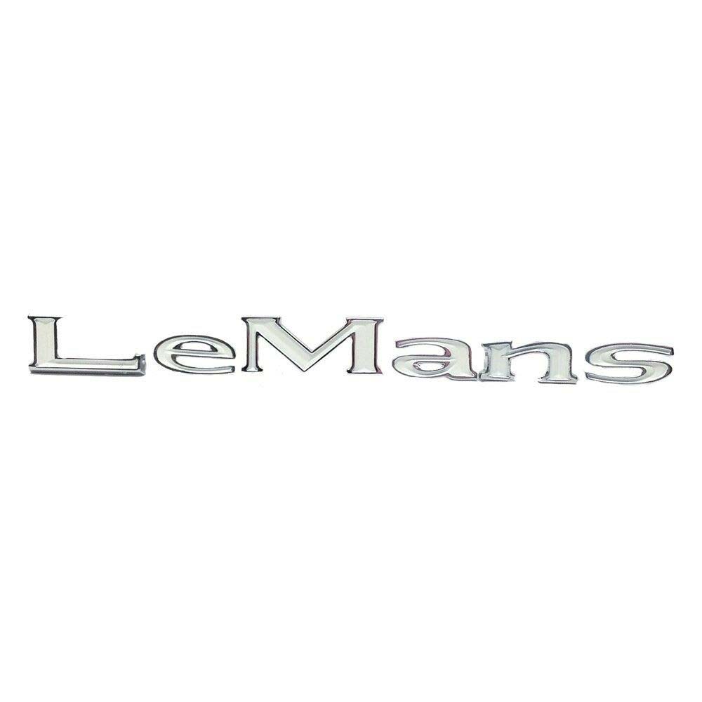 1968 Pontiac GTO/LeMans/Tempest (LEMANS) FENDER & QUARTER PANEL EMBLEM SIDE SET GM 9798368 - EA (FITS: 67-68 QUARTER PANEL & 69 FENDER) | EM2138G