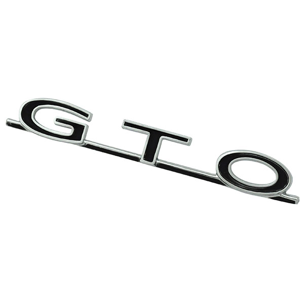 1964 Pontiac GTO/LeMans/Tempest TRUNK EMBLEM (GTO) BLACK GM 9775668 â€“ 7738566 | EM2169G