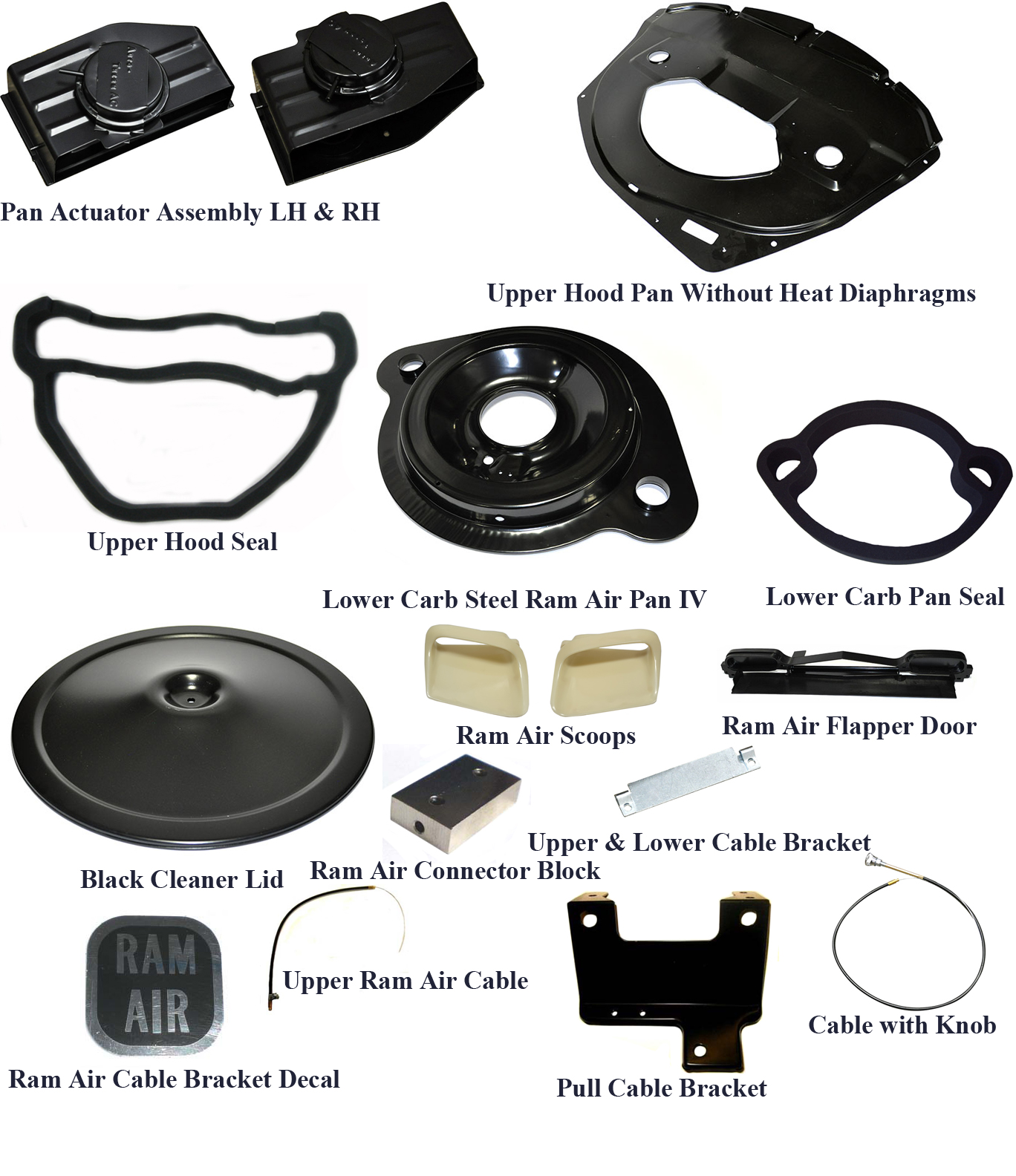 1970 Pontiac GTO/LeMans/Tempest RAM AIR IV KIT | CW1807G