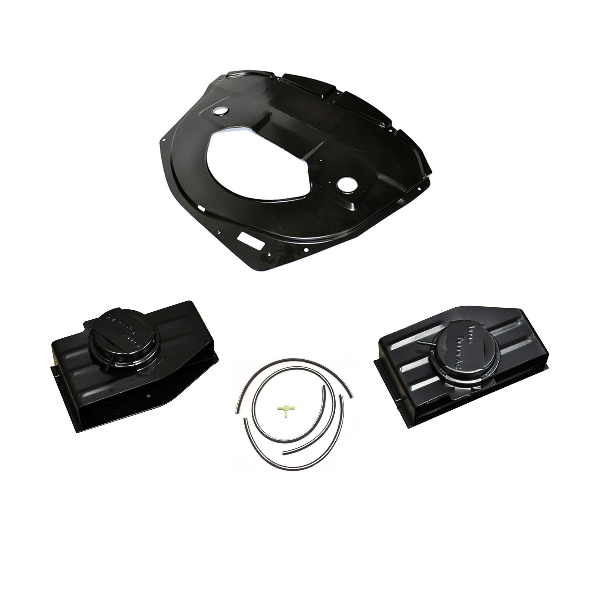 1970 Pontiac GTO/LeMans/Tempest UPPER HOOD PAN COMPLETE WITH HEAT DIAPHRAGMS | CW1783G