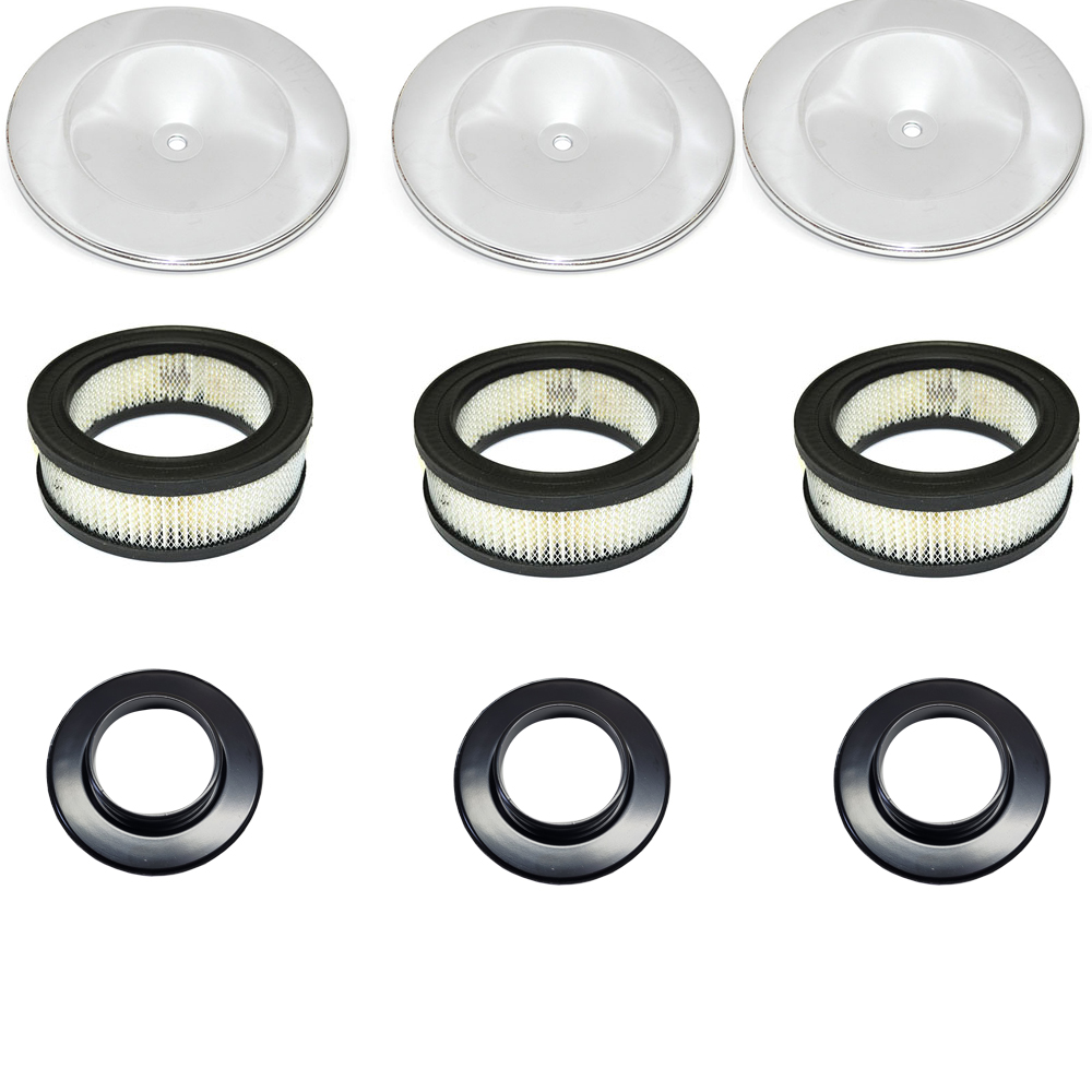 1966 Pontiac GTO/LeMans/Tempest AIR CLEANER SET WITH PAPER AIR