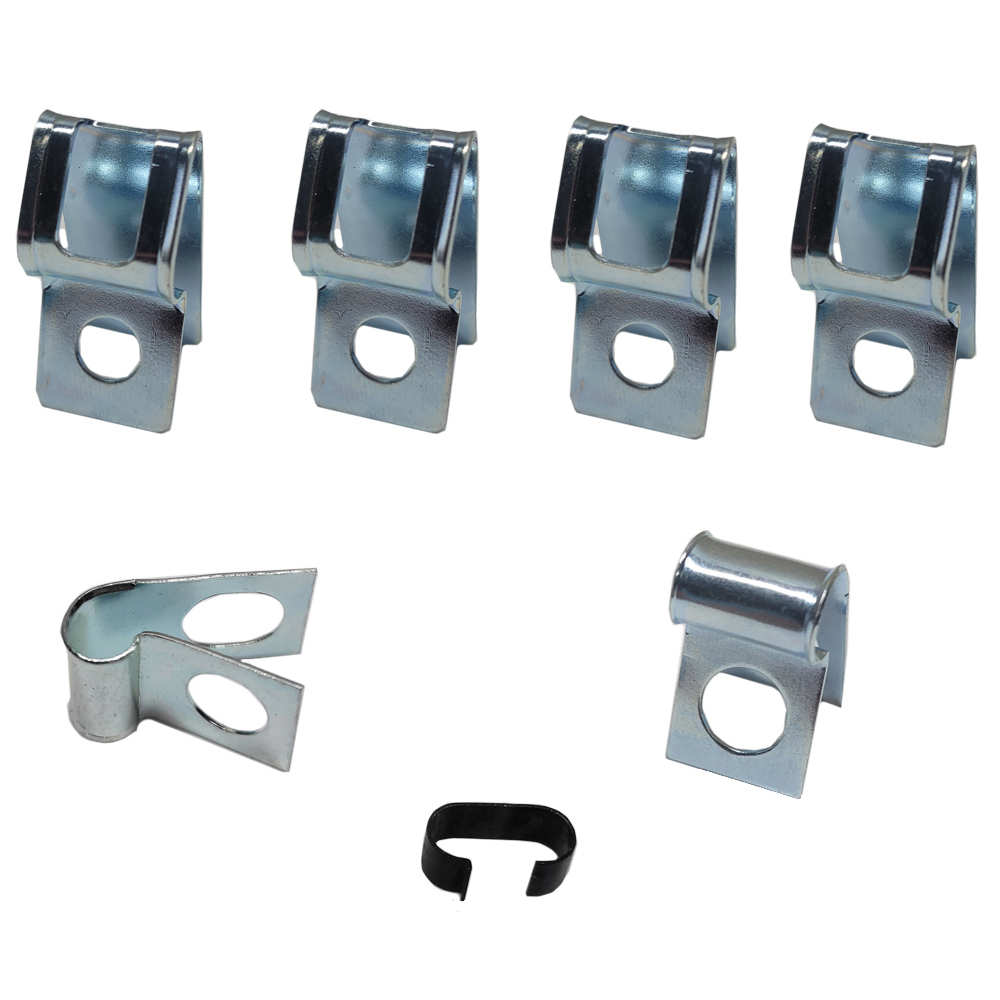 1971 Buick Skylark/GS/Regal/GN BRAKE LINE CLIP KIT COMPLETE SET - 8 PIECES | BR1529Z