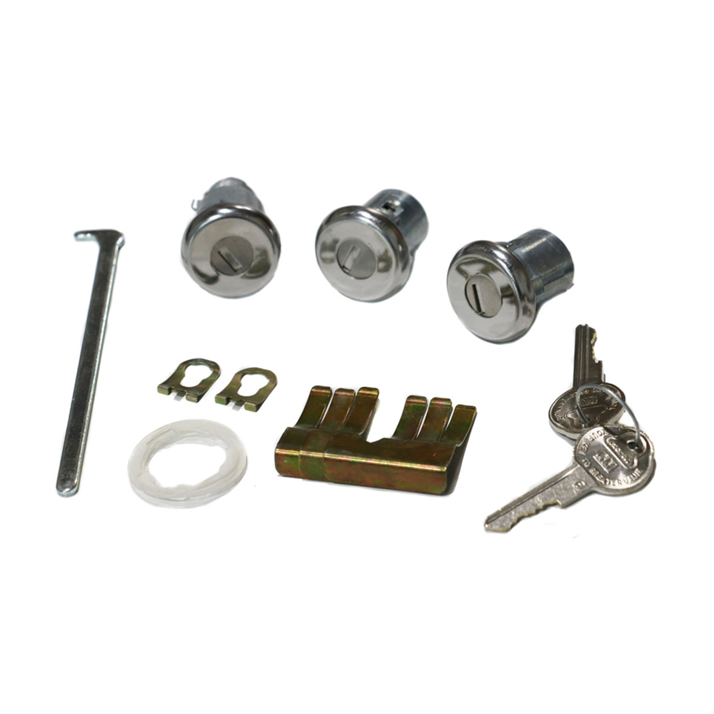 1964 Buick Skylark/GS/Regal/GN DOOR & TRUNK LOCK KIT - ORIGINAL KEY 136A (1962 & 1966) | KL3561Z