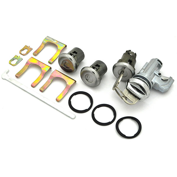 1973 Pontiac GTO/LeMans/Tempest GLOVE, TRUNK & DOOR LOCK KIT (LATER KEYS) 203 | KL3116G