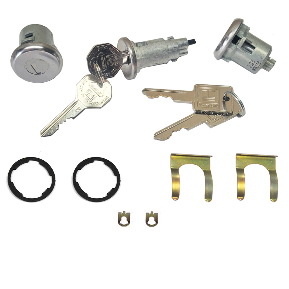 1968 Cadillac Cars IGNITION & DOOR LOCK KIT - ORIGINAL KEY 105A | KL0116Z