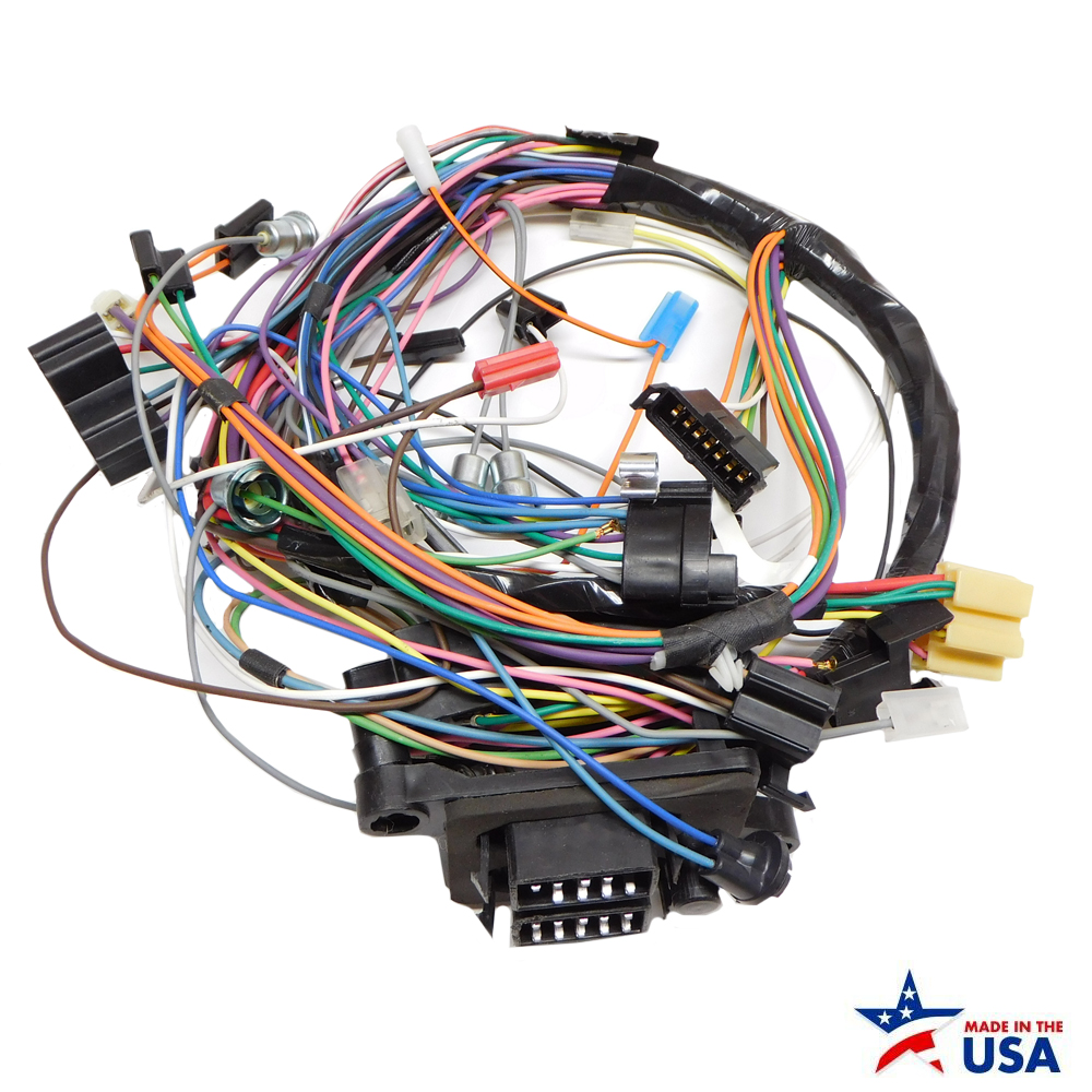 1966 Pontiac GTO/LeMans/Tempest DASH HARNESS, COLUMN SHIFT AUTO TRANS AND ALL MANUAL TRANS | PL30210