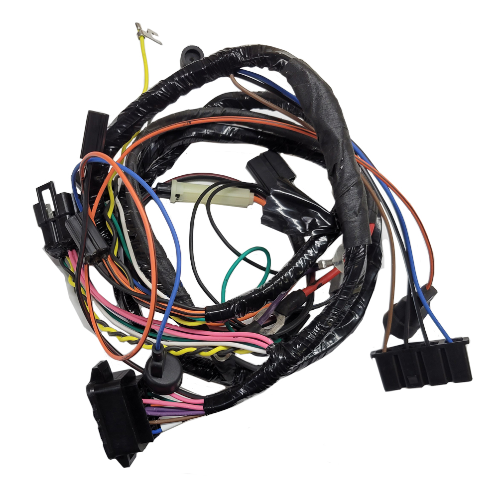 1967 Pontiac GTO/LeMans/Tempest ENGINE HARNESS, V8, WITH TRANSISTOR IGNITION AND A/C | PL40525