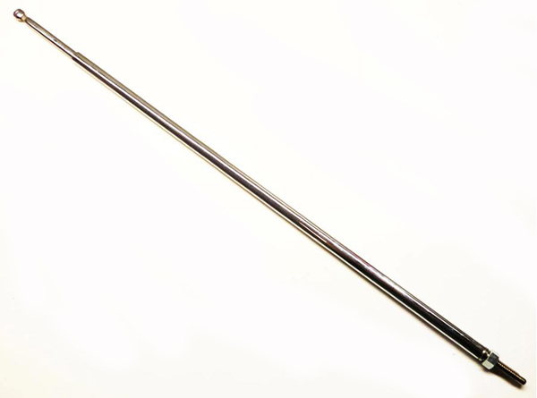 1964 Pontiac GTO/LeMans/Tempest ANTENNA ADJUSTABLE MAST WITH OVAL TIP AND OVAL BODY WITH A SCREW IN STYLE BASE | RD5220Z