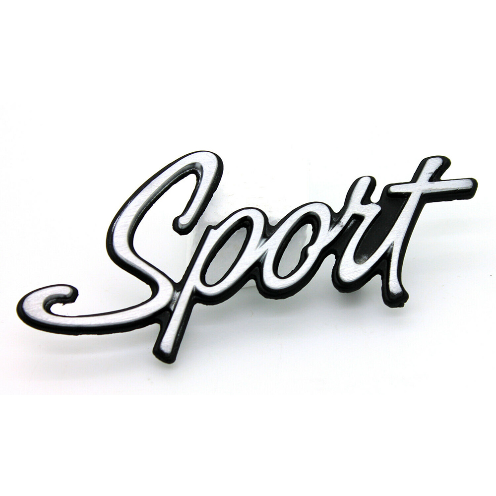 1971 Pontiac GTO/LeMans/Tempest LEMANS (SPORT) FENDER / QUARTER PANEL EMBLEM (CHROME & BLACK) GM 9862014 - EA | EM2148G