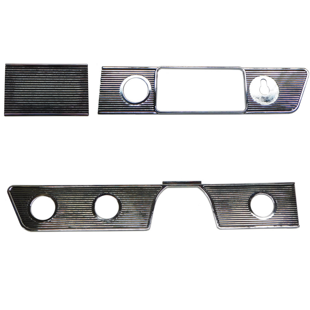 1965 Pontiac GTO/LeMans/Tempest LOWER DASH INSERTS - 3 PIECE KIT | IN3002G