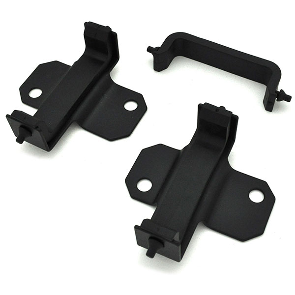 1964 Pontiac GTO/LeMans/Tempest LOWER 4 CORE BRACKET SET - INCLUDES 2 INSULATORS FOR LOWER BRACKETS & 1 FOR UPPER BRACKETS | CS1648G