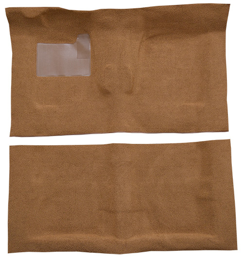 1971 Chevrolet Monte Carlo PRESS MOLDED CARPET - 80/20 ORIGINAL LOOP BLEND WITH HEEL PAD, GROMMET AND JUTE BACKING FOR MANUAL TRANSMISSION WITHOUT CONSOLE | IN10186Z