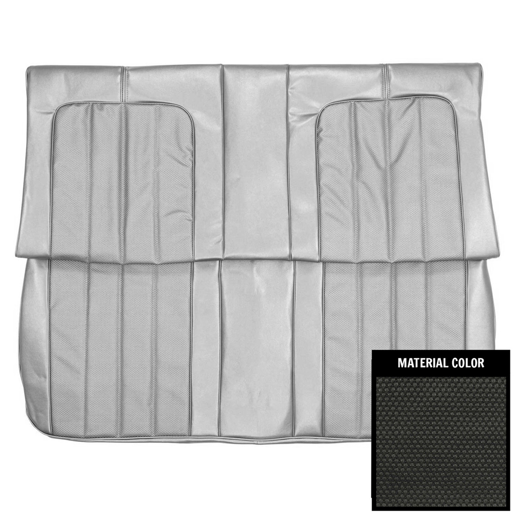 1970 Buick Skylark/GS/Regal/GN PUI SEAT COVERS (WIDE VERTICAL PLEAT CENTER) - REAR BENCH ONLY (COUPE) | IN2187S