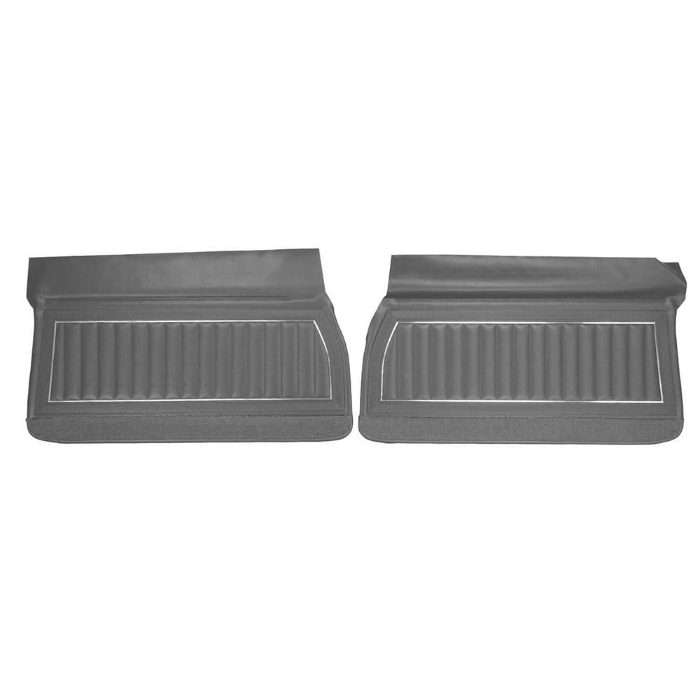1969 Buick Skylark/GS/Regal/GN FRONT DOOR PANELS WITH VERTICAL PLEATS (PUI UNASSEMBLED) - PR | IN2283S