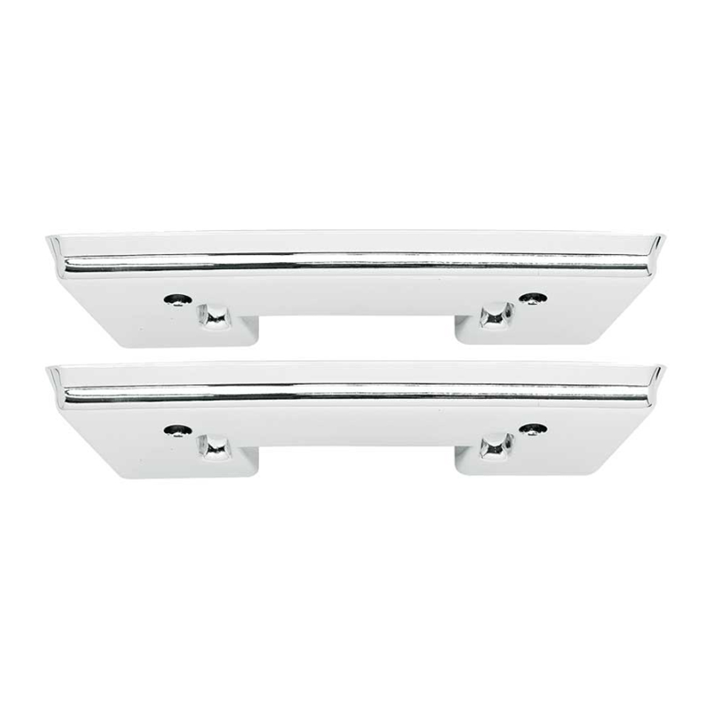 1964 Buick Skylark/GS/Regal/GN FRONT ARM REST BASES (CHROME) 11