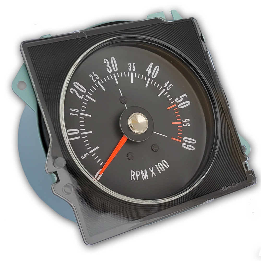 1971 Buick Skylark/GS/Regal/GN NEW IN-DASH TACH WITH FLAT LENS | IN2467S