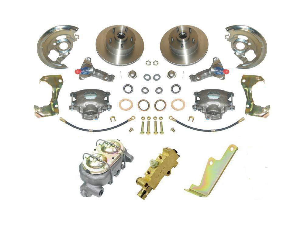 1966 Chevrolet Chevelle/Malibu POWER DISC BRAKE CONVERSION KIT (DOES NOT INCLUDE BOOSTER) | BR1399V