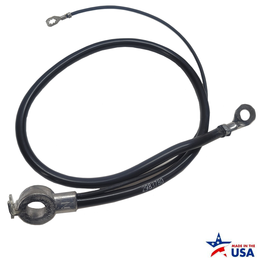 1968 Buick Skylark/GS/Regal/GN S BATTERY CABLE, NEGATIVE, V8 | 04535