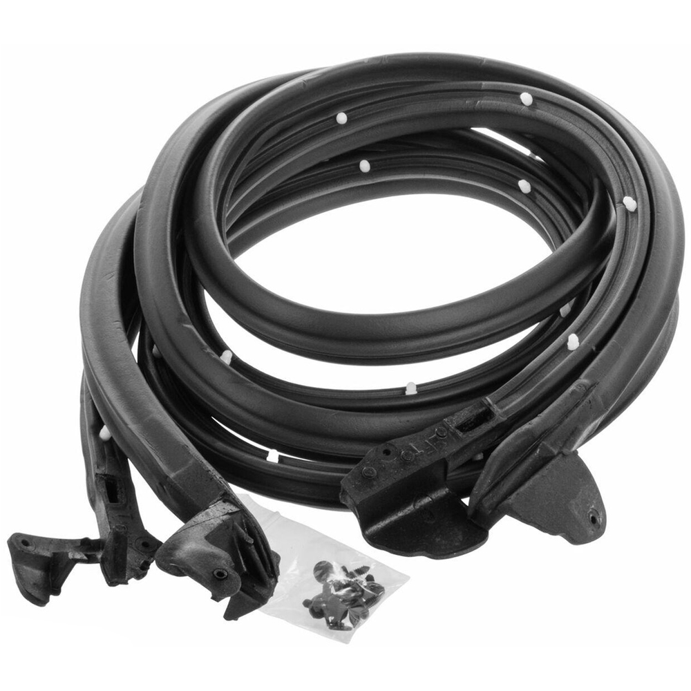 1966 Buick Skylark/GS/Regal/GN DOOR WEATHERSTRIPS WITH CLIPS AND MOLDED ENDS, HARDTOP, CONVERTIBLE - PR | WS4212Z