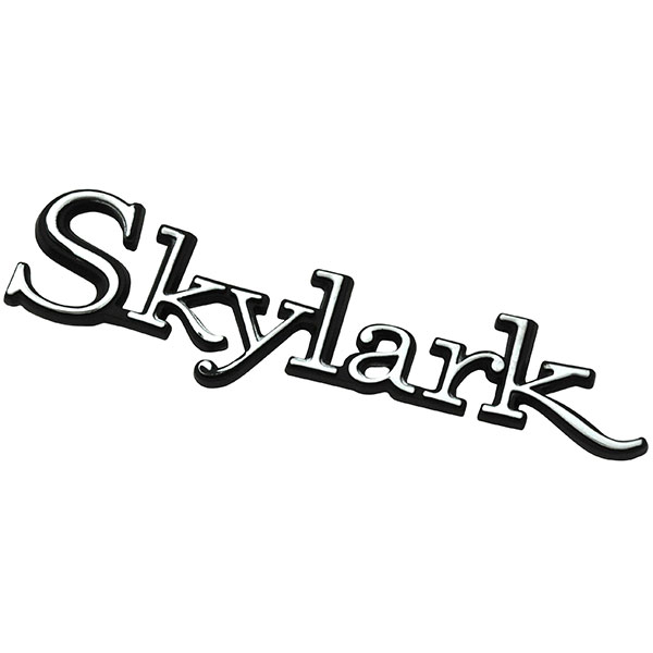1969 Buick Skylark/GS/Regal/GN TRUNKLID EMBLEM 'SKYLARK' GM 9074068 - EA | EM1977S