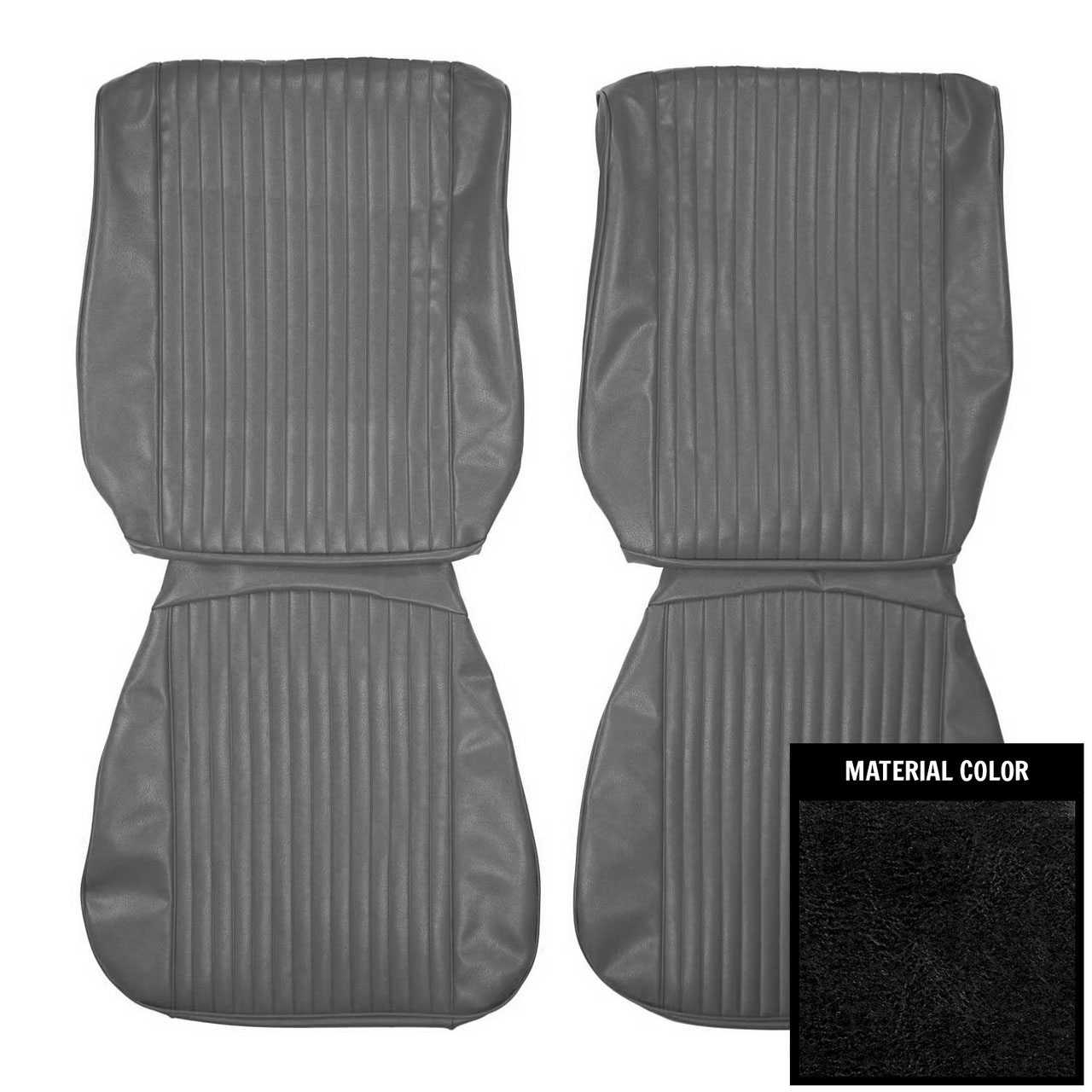 1964 Chevrolet El Camino UPHOLSTERY:  SEVILLE GRAIN SEATS WITH DIELECTRICALLY EMBOSSED DESIGN.  BUCKET OR BENCH SEATS.  COLORS:  ALL FACTORY STANDARD FRONT BUCKETS - PR | IN2884V