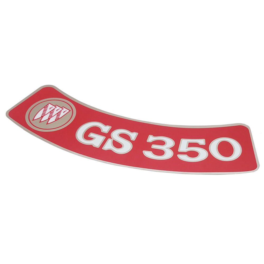 1971 Buick Skylark/GS/Regal/GN BUICK GS350 AIR CLEANER DECAL (DB0024) | DC1578S