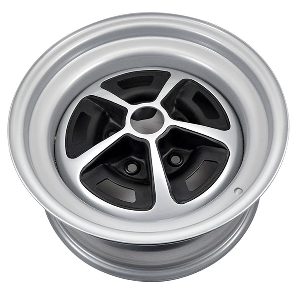 1970 Chevrolet El Camino SS WHEEL 15-7 SILVER & BLACK | WT6035C