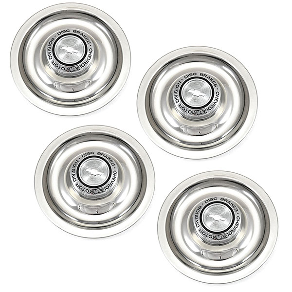 1966 Chevrolet El Camino RALLY WHEEL CAP & DISH WITH DISC KIT - 4 PIECE | WT4593Z