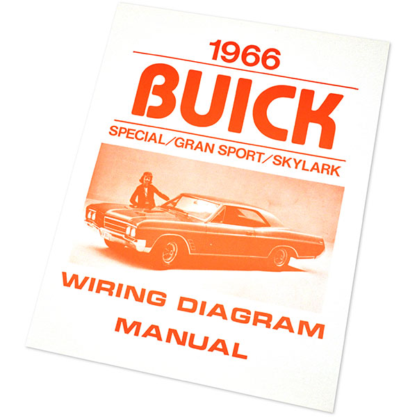 1966 Buick Skylark/GS/Regal/GN SKYLARK/GS/SPECIAL WIRING DIAGRAM MANUAL | MP0225