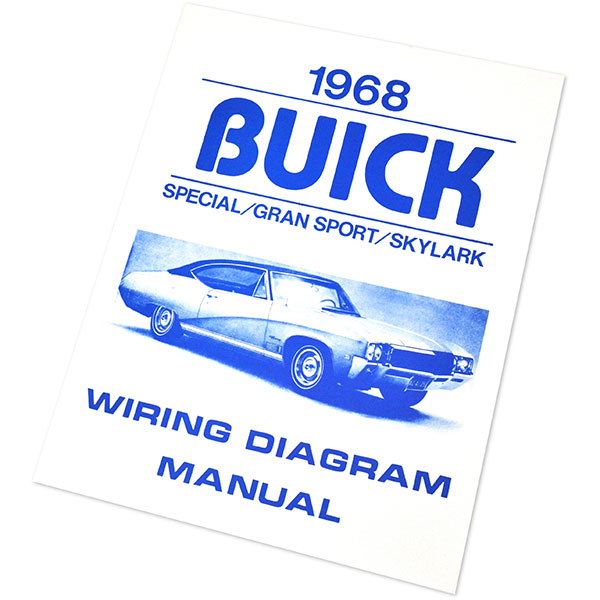 1968 Buick Skylark/GS/Regal/GN SKYLARK/GS/SPECIAL WIRING DIAGRAM MANUAL | MP0231