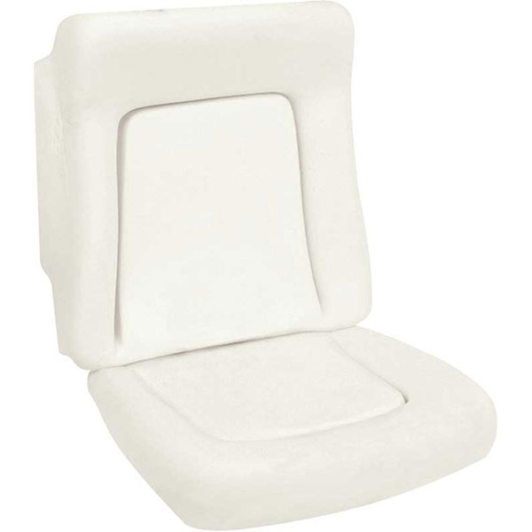 1968 Pontiac Firebird/TransAm FRONT BUCKET SEAT FOAM (STANDARD AND 67 DELUXE - UPPER & LOWER FOR ONE SEAT) - EA** | IN2743F