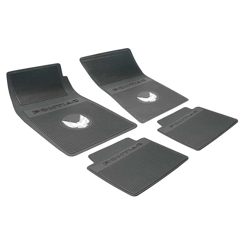 1971 Pontiac Firebird/TransAm FACTORY STYLE FLOOR MATS RUBBER SET WITH 