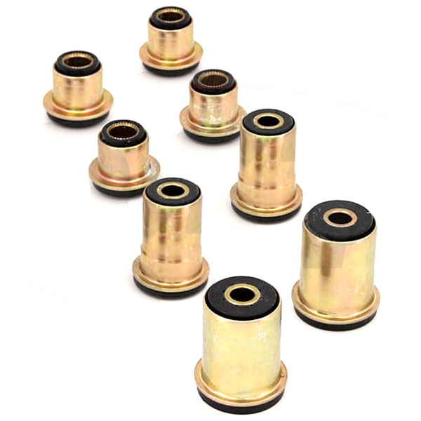 1969 Buick Skylark/GS/Regal/GN FRONT POLYURETHANE CONTROL ARM BUSHING SET (ROUND LOWER REAR BUSHING) - 8 PIECE SET | SU3879Z