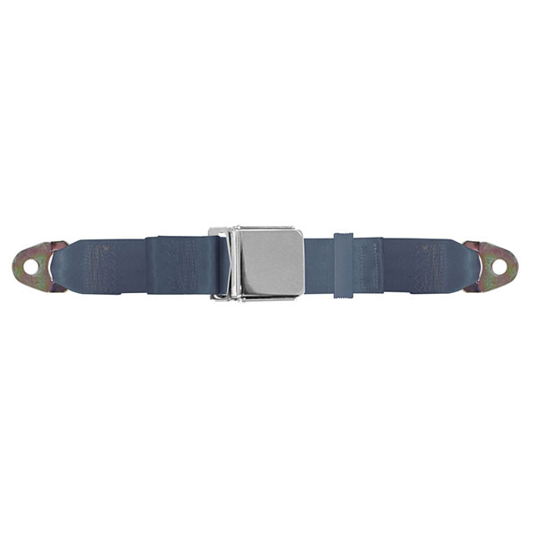 1996 Cadillac Cars CHROME FLIP STYLE LAP BELT, MEDIUM BLUE (4002) 74