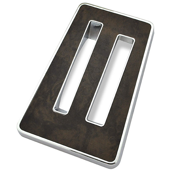 1968 Pontiac Firebird/TransAm UPPER SHIFT PLATE FOR AUTOMATIC TRANS (CORRECT BURLWOOD INCLUDED WITH TOP PLATE) | CP1497F