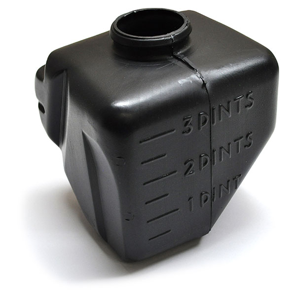 1965 Pontiac GTO/LeMans/Tempest WINDSHIELD WASHER BOTTLE - BLACK - GM 9781451 (SLIDES IN BRACKET) | WW3862Z