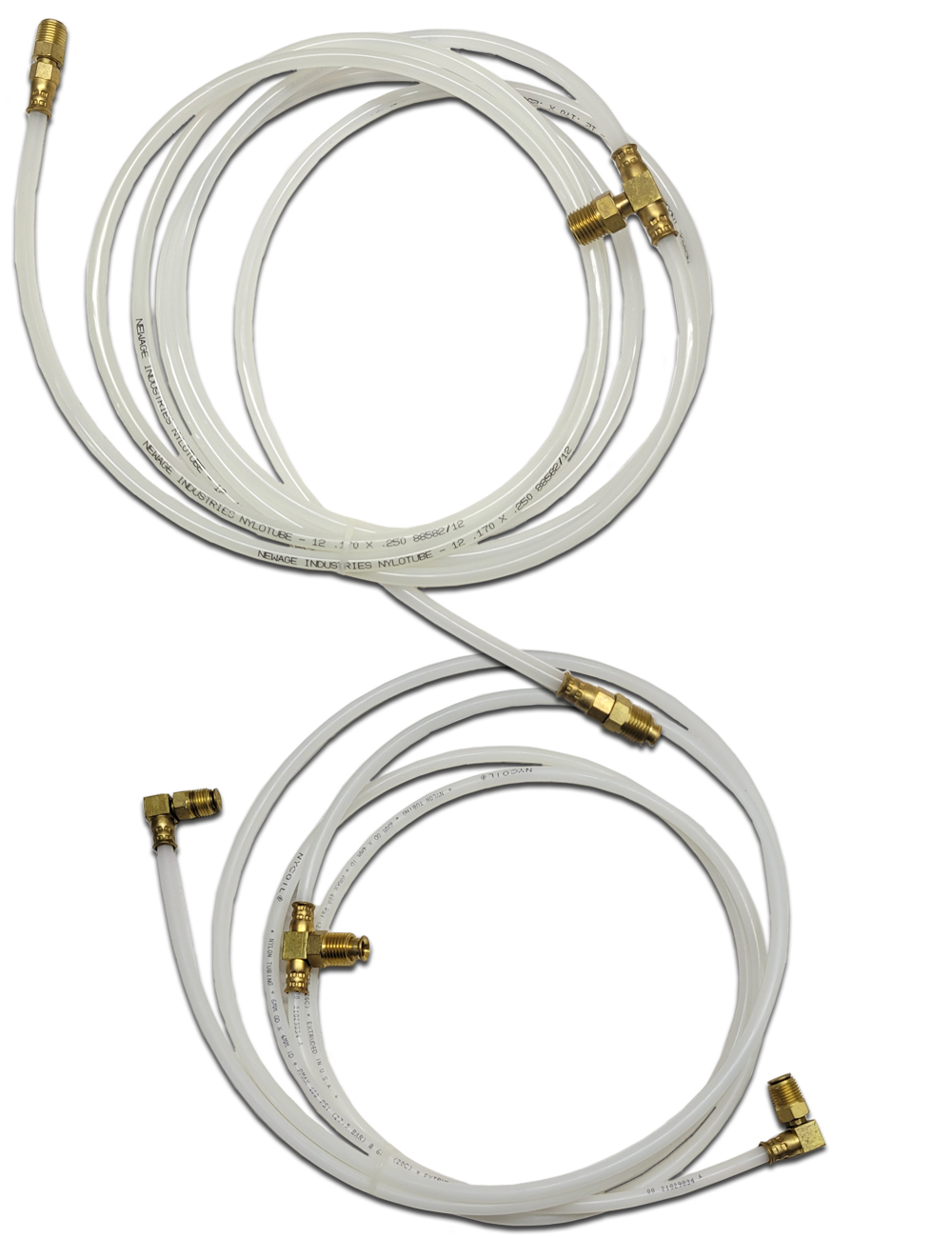 1962 Chevrolet Nova/Chevy II CONVERTIBLE TOP HOSE & FITTING KIT (CLEAR) - PR | CV1695Z