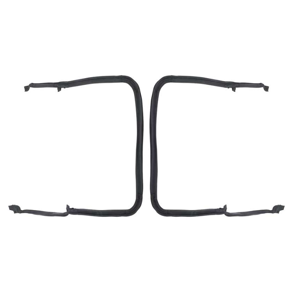 1981 Pontiac Firebird/TransAm FACTORY T-TOP WEATHERSTRIPPING (FISHER) - 2 PCS SET GM # 20176025 - 20176024 | WS3765F