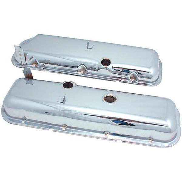 1971 Chevrolet Monte Carlo VALVE COVER BIG BLOCK WITHOUT DRIPPERS (CHROME) - PR | EN2896C